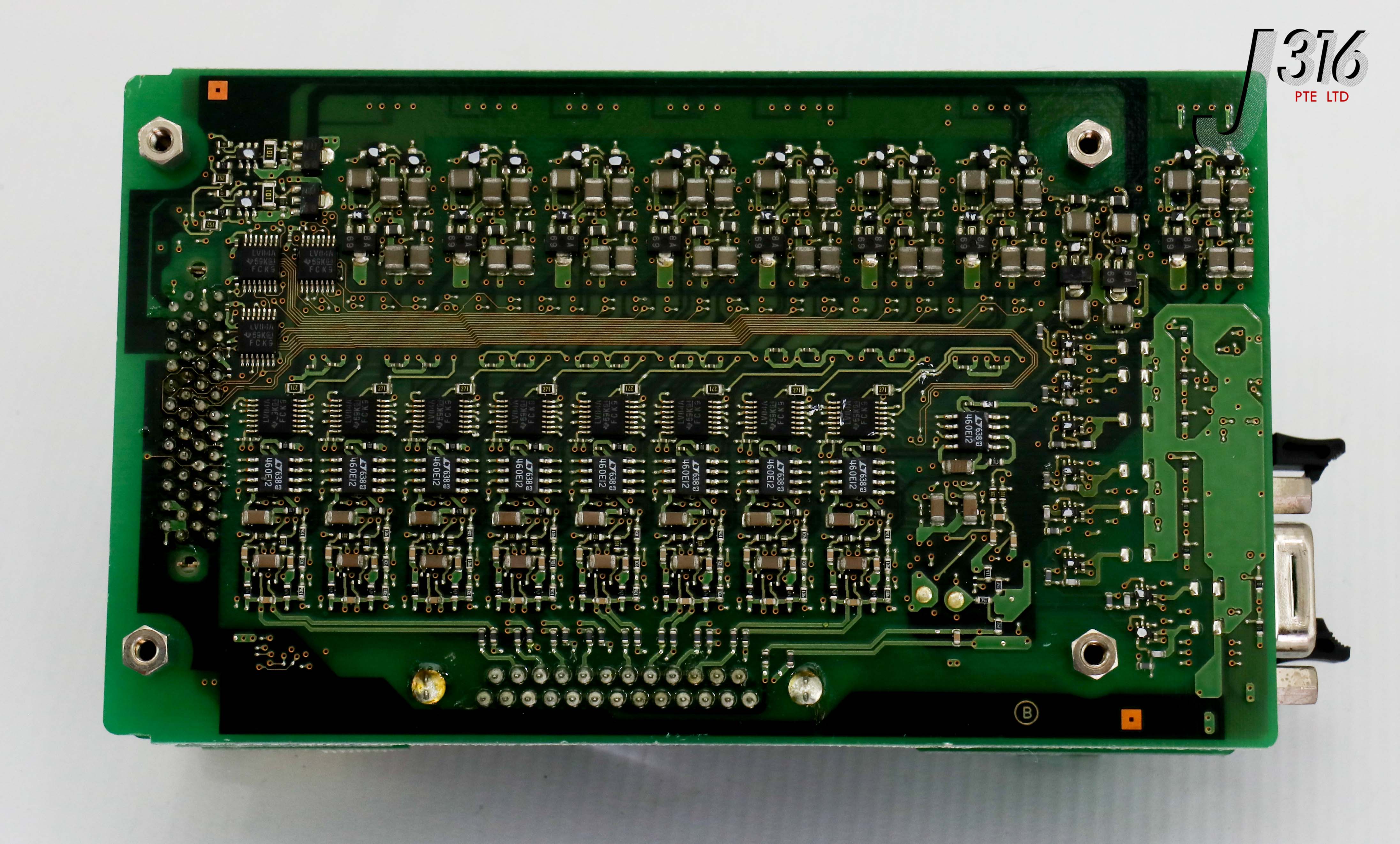 20961 OMRON PCB, TEMPERATURE CONTROLLER, 3385804-8C E5ZT-N08TC01